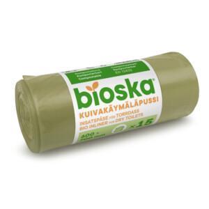Sachets pour toilettes sèches Bioska - 15 pièces / 1 rouleau